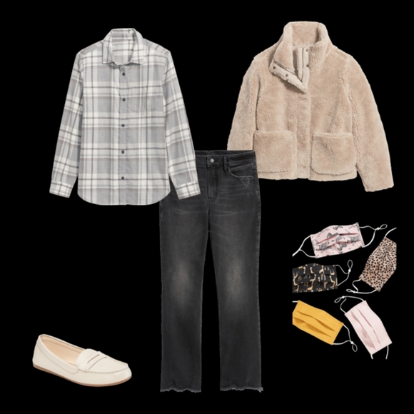 Relaxed Cozy Sherpa Faux-Fur Jacket for Women - Picture 4 of 5